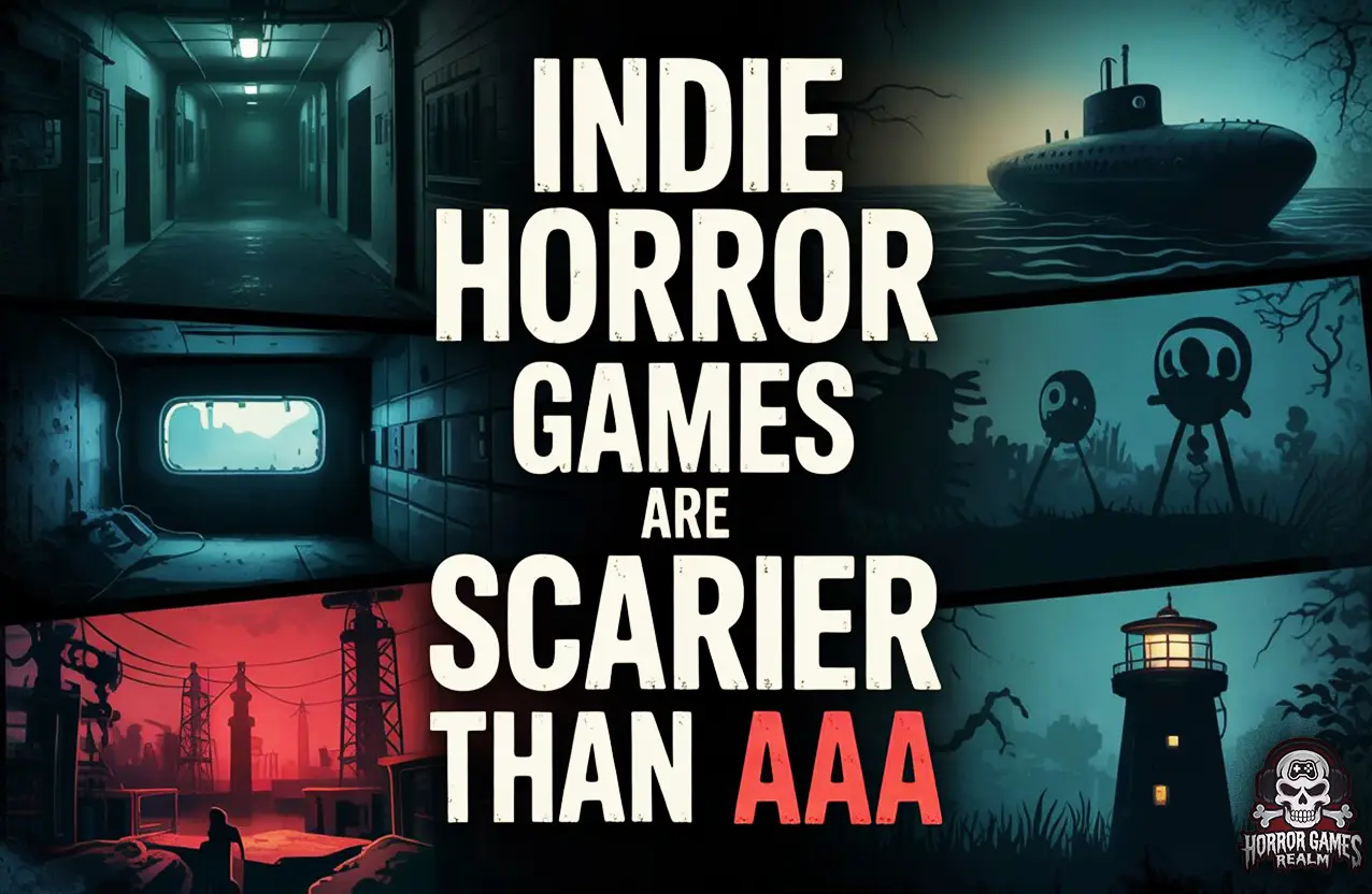 Why Indie Horror Games Are Often Scarier Than AAA